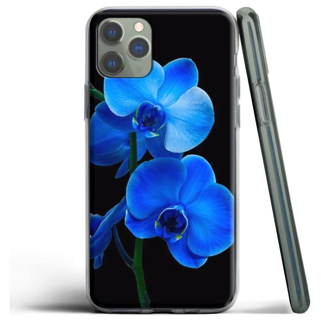 Красочный силиконовый чехол с цветами орхидеи для Apple iPhone 12 Mini 11 Pro SE XS X XR Max 8 7 6S 6 Plus 5S