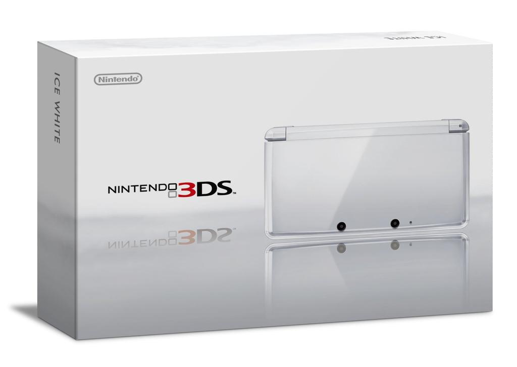 Nintendo 3DS Ice White производство [производитель прекратил выпуск]