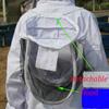 Белый защитный костюм пчеловода Хлопковый полный костюм пчеловода Камуфляж Одежда для пчеловодства Инструменты Костюм пчеловода Комбинезон Оборудование