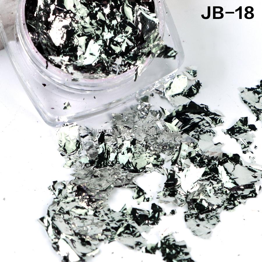 22 Colors Super Thin Shiny Gold Gold Leaf Flakes Nail Gold Foil Flakes for Nail Art Resin Craft Decoration
