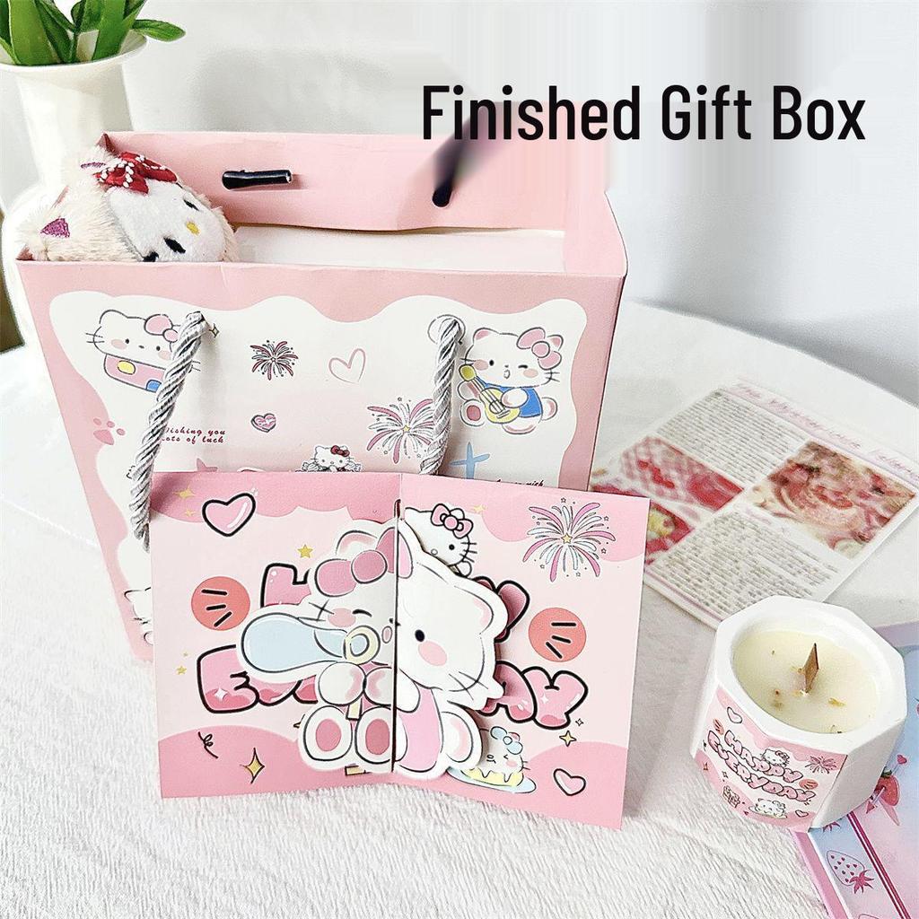 Ароматическая свеча Hello Kitty - Креативный и прочный подарок на день рождения для женщин
