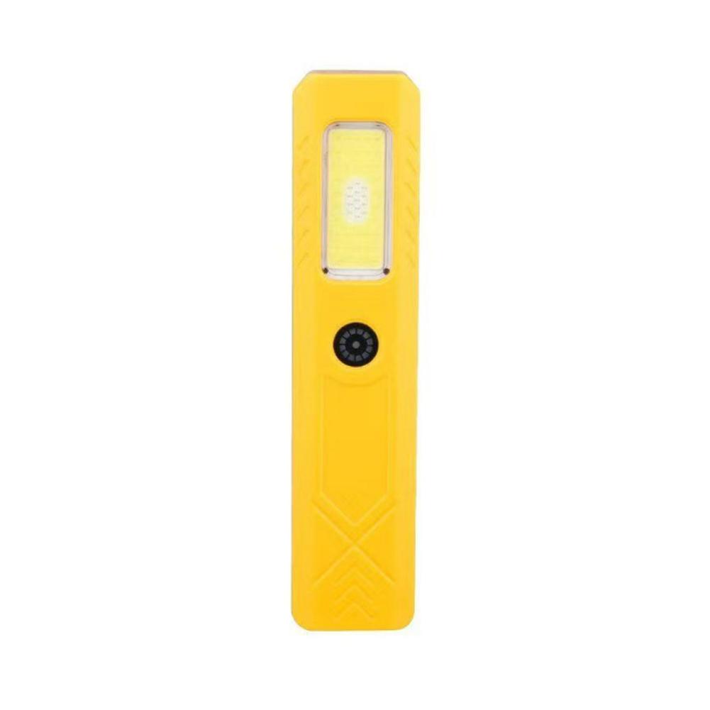 Mini EDC Flashlight Strong Magnetic Portable USB Rechargeable COB Worklight With Pen Clip For Outdoor Camping Fishing