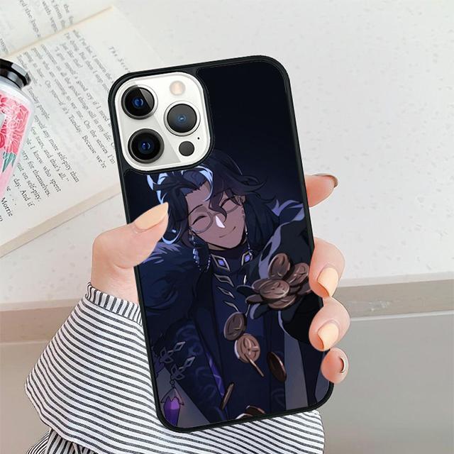 Чехол для телефона Genshin Impact Pantalone Для iPhone 17 Air 16 16e 15 14 plus 11 12 13 Pro max Мягкая бамперная оболочка Чехол coque