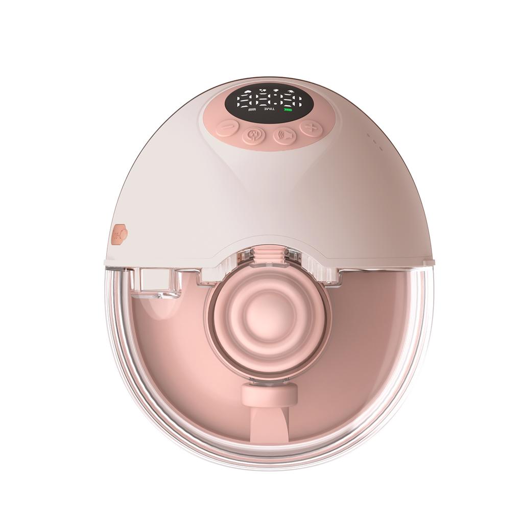 Носимые электрические молокоотсосы Hands Free для кормления грудью 4 режима 12 уровней всасывания Голосовое вещание