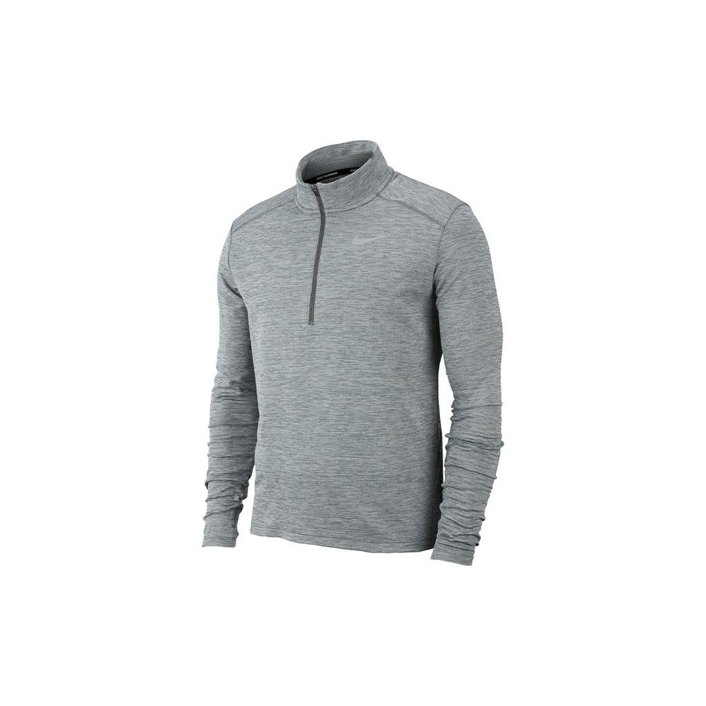 Nike T Shirts Men's Gray Stand Collar Thin Straight Fit BV4756-068