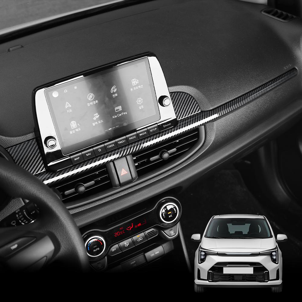 LHD for Kia Morning 2021 2022 2023 Interior Accessories Door Armrest Handle Bowl Window Rise Switch Panle Gear Shift Panle Cover License Plate Covers