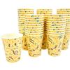 Cafe Melody Paper Cups, 7 Oz, SM-205D, Eco-Friendly Packaging, Insulated, 60 Cups (211ml)
