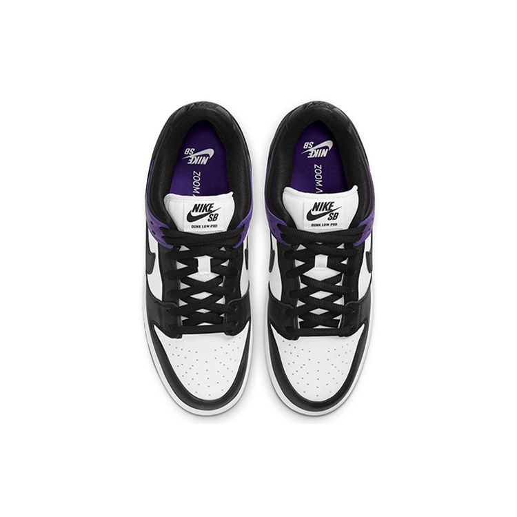 Nike Кроссовки унисекс Dunk Low SB Court фиолетовые белые черные BQ6817-500
