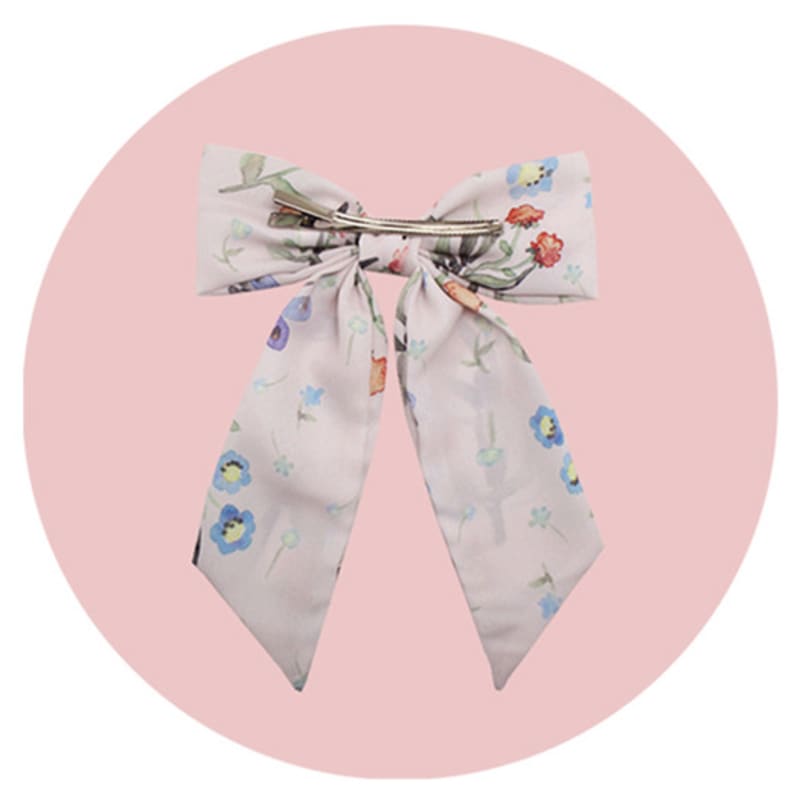 J-all RIBBON BOW HAIR CLIP
