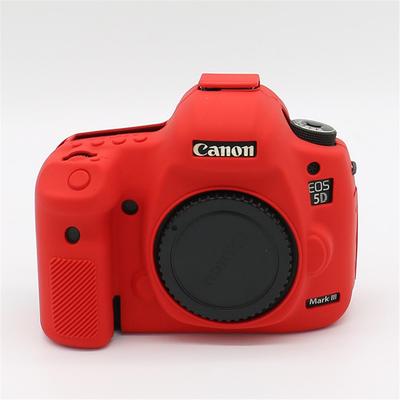 Мягкий силиконовый защитный чехол для корпуса камеры Canon EOS 5D3 5D Mark III, противоударный, резиновый чехол-скин