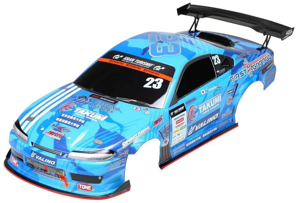 Кузов Yokomo MERCURY Sayaka Special S15 для дрифта (Вырезанный/Окрашенный) SD-MS15BLB