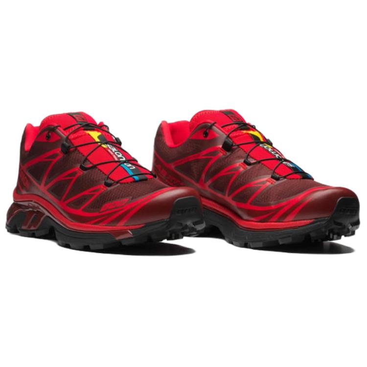 SALOMON Кроссовки XT-6 Rum Raisin Fired Brick Unisex High-Risk-Red L47582100
