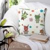 Korok Pattern Square Pillowcase Pillow Cover Polyester Cushion Zip Decorative Comfort Throw Pillow for Home Car