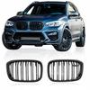 Ноздри M-Look (черный глянец) для BMW X4 G02 2018- гг
