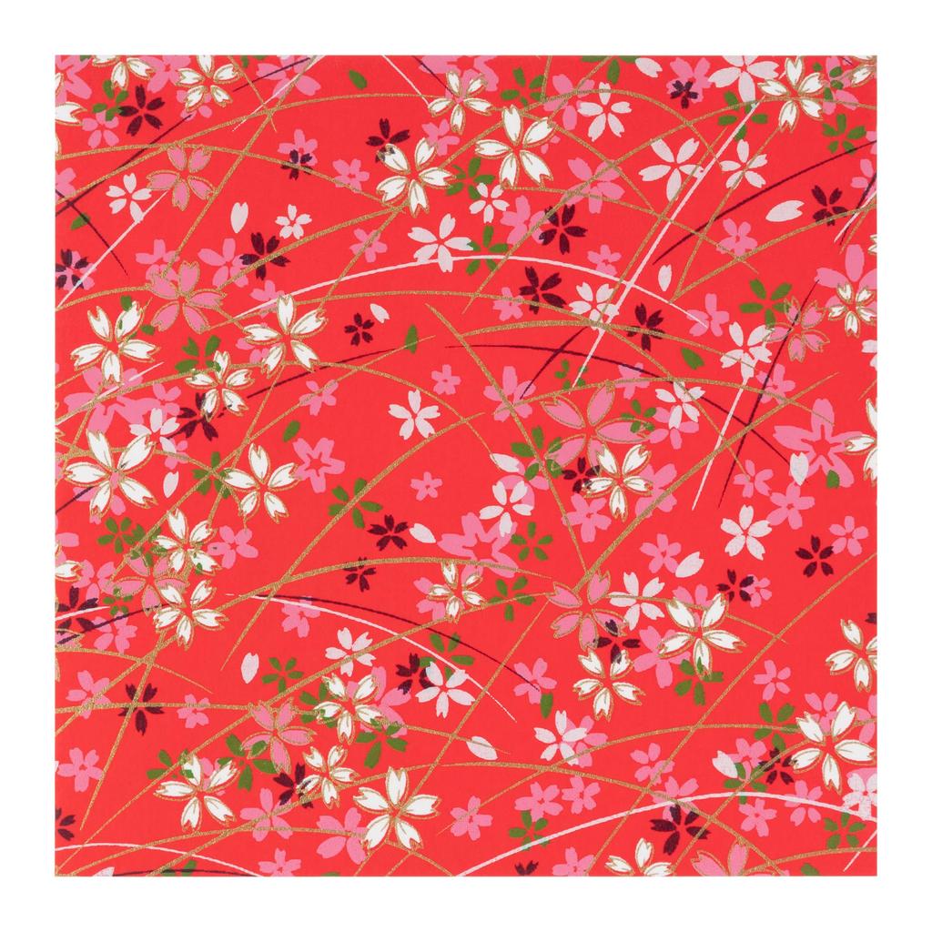 Kawasumi Washi Special Kyoto Yuzen Washi Chiyogami Various 20 Patterns Hand-Dyed Paper, 15cm, Patterns,