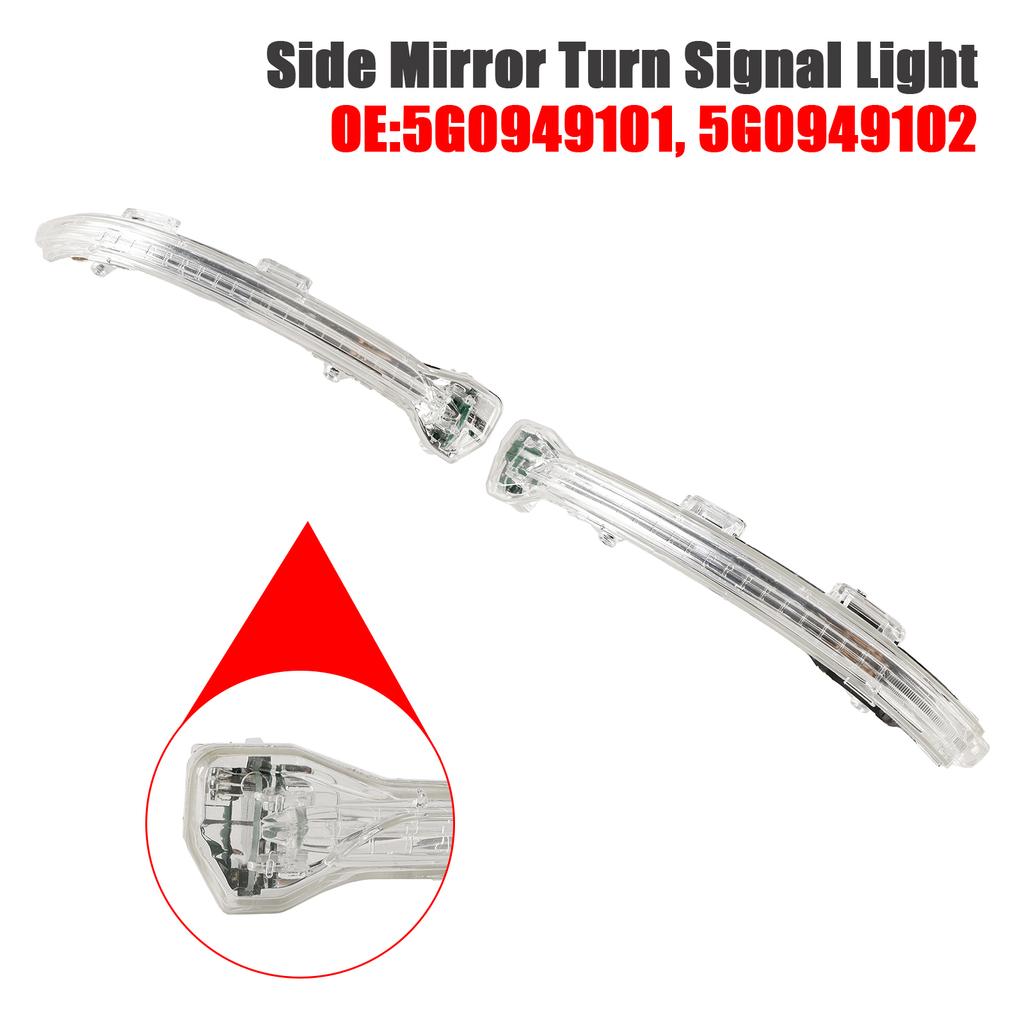 Пара боковых зеркал с поворотниками для VW Golf 7 VII Touran 5G0949101 5G0949102