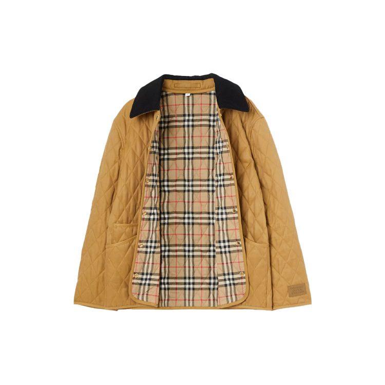 Burberry Женская стеганая куртка-парка с ромбами 80070191