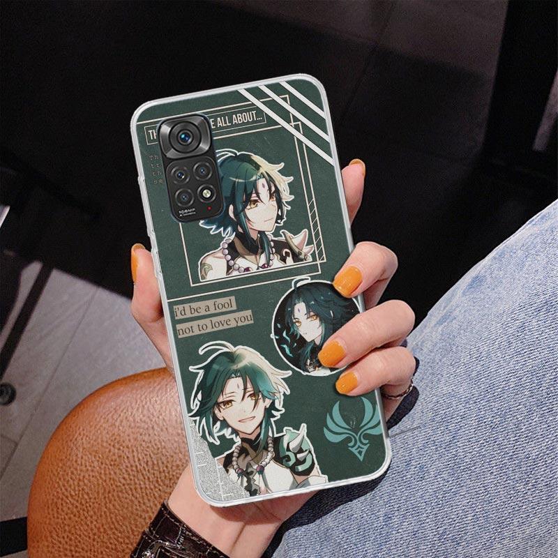 Чехол для телефона Xiao Genshin Impact для Чехол для телефона для Xiaomi Redmi Note 15 14 14S 13 Pro Plus 12 12S 11S 11E 10S 10 11T 5G Уникальный Co