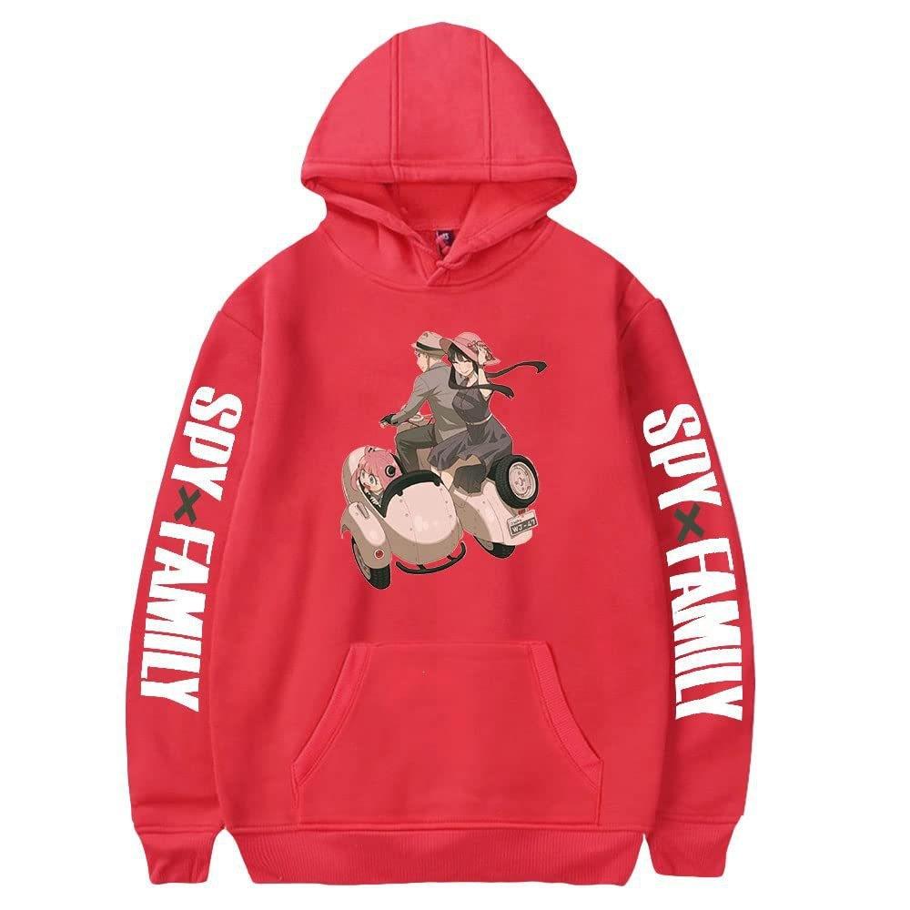 SPY × FAMILY Spy Play House Anime Peripheral Hoodie Hooded Sweater Top Men's and Women's Long Sleeves
