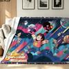Steven Universo Print Flannel Blanket High Quality Warm Comfortable Cover for All Seasons Perfect for Gifts Home Decor