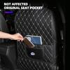 New PU Leather Car Anti-Kick Mats Auto Seat Back Protector Cover For Volkswagen VW Scirocco Jetta Beetle Golf Passat CC Tiguan