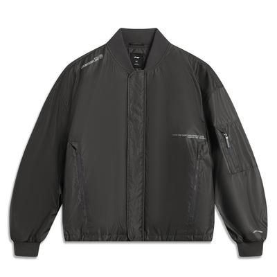 Куртка Li Ning Outdoor CF Светоотражающая Свободного Кроя с Воротником-Бейсболка Мужские Куртки AJDV211-1