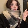 Warm Scarf Mohair Neck Warmer New Neckerchief  Autumn and Winter