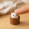 Squeeze Toast Keyboard Clicker Finger Press Mini Mechanical Keyboard  Desktop Decor