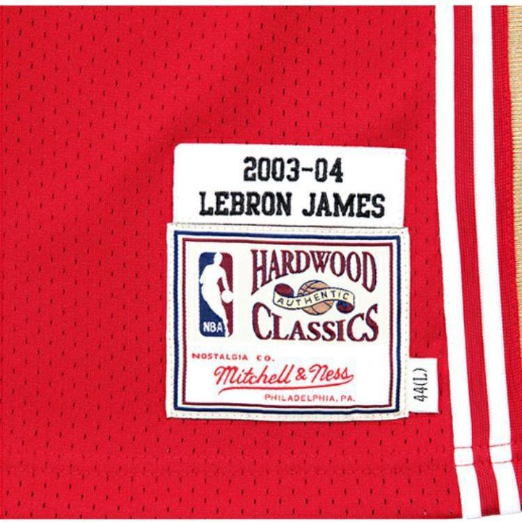 Mitchell & Ness Authentic NBA Jersey 'Cleveland Cavaliers - Lebron James 2003' Men's 7226-327-03LJAME