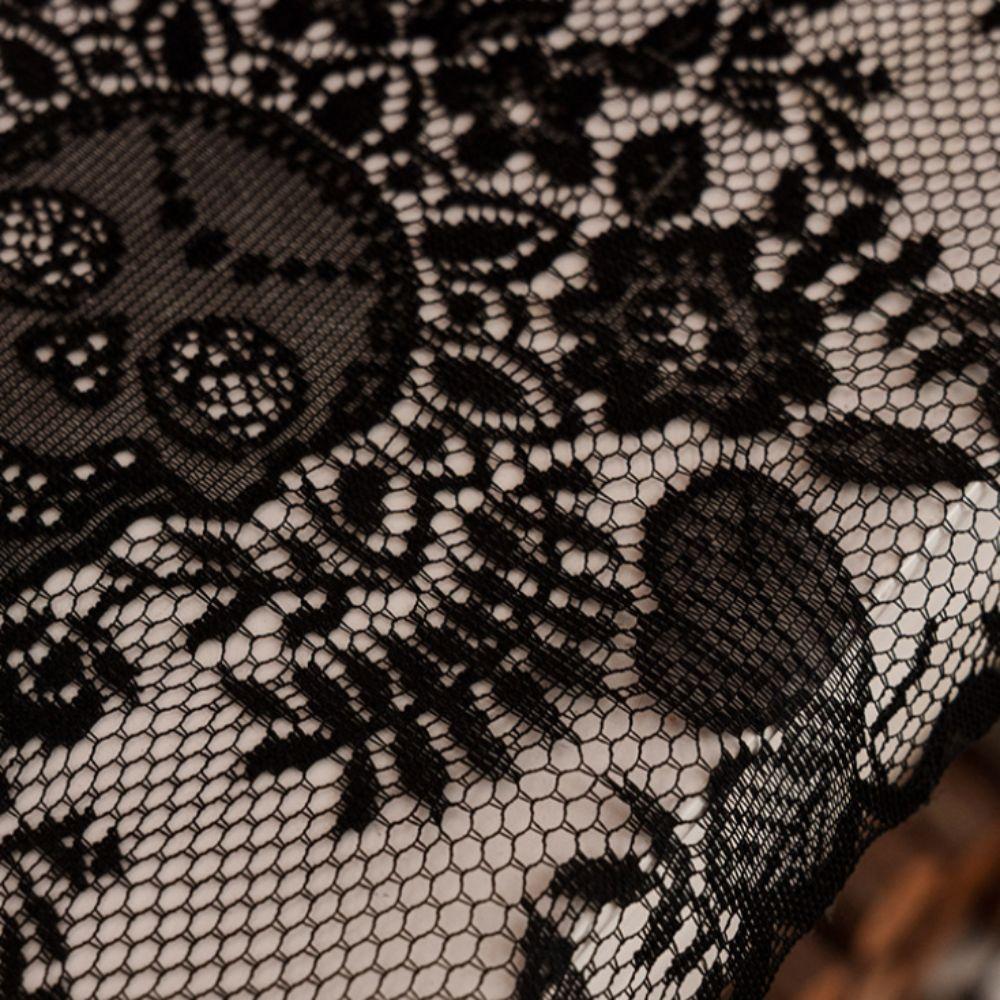 Soft Halloween Table Runner Cobweb Skull Table Runner Rectangle Tablecloth Halloween Decoration