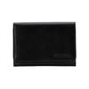 Mono Comme Ca Italian Leather Card Case 95-20WG10-204 Black F