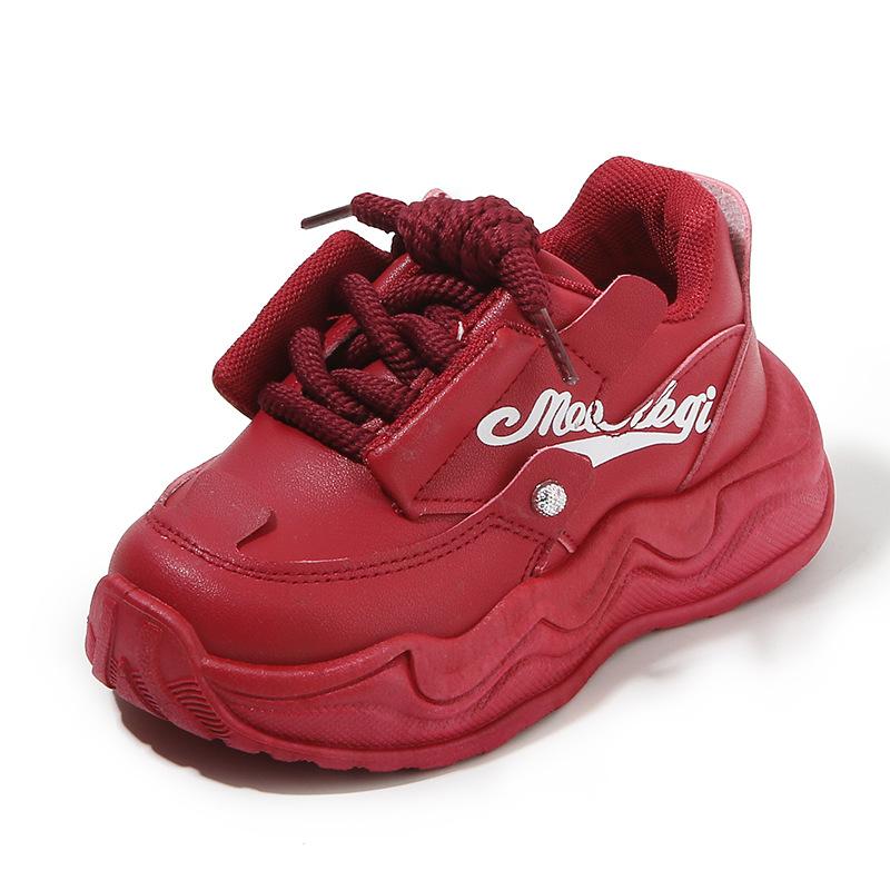 Детская спортивная обувь 2025 весна и осень новая обувь для пап для мальчиков легкие кроссовки для девочек маленькие белые туфли на мягкой подошве детская повседневная обувь