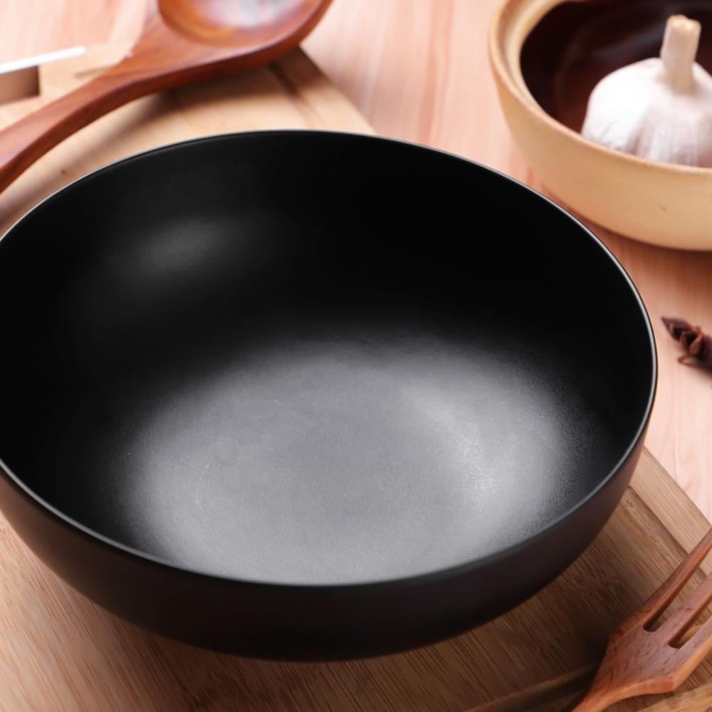 Noodle,Salad,Soup Imitation Porcelain Food Container Ramen Bowl Kitchen Supplies Bowls Tableware