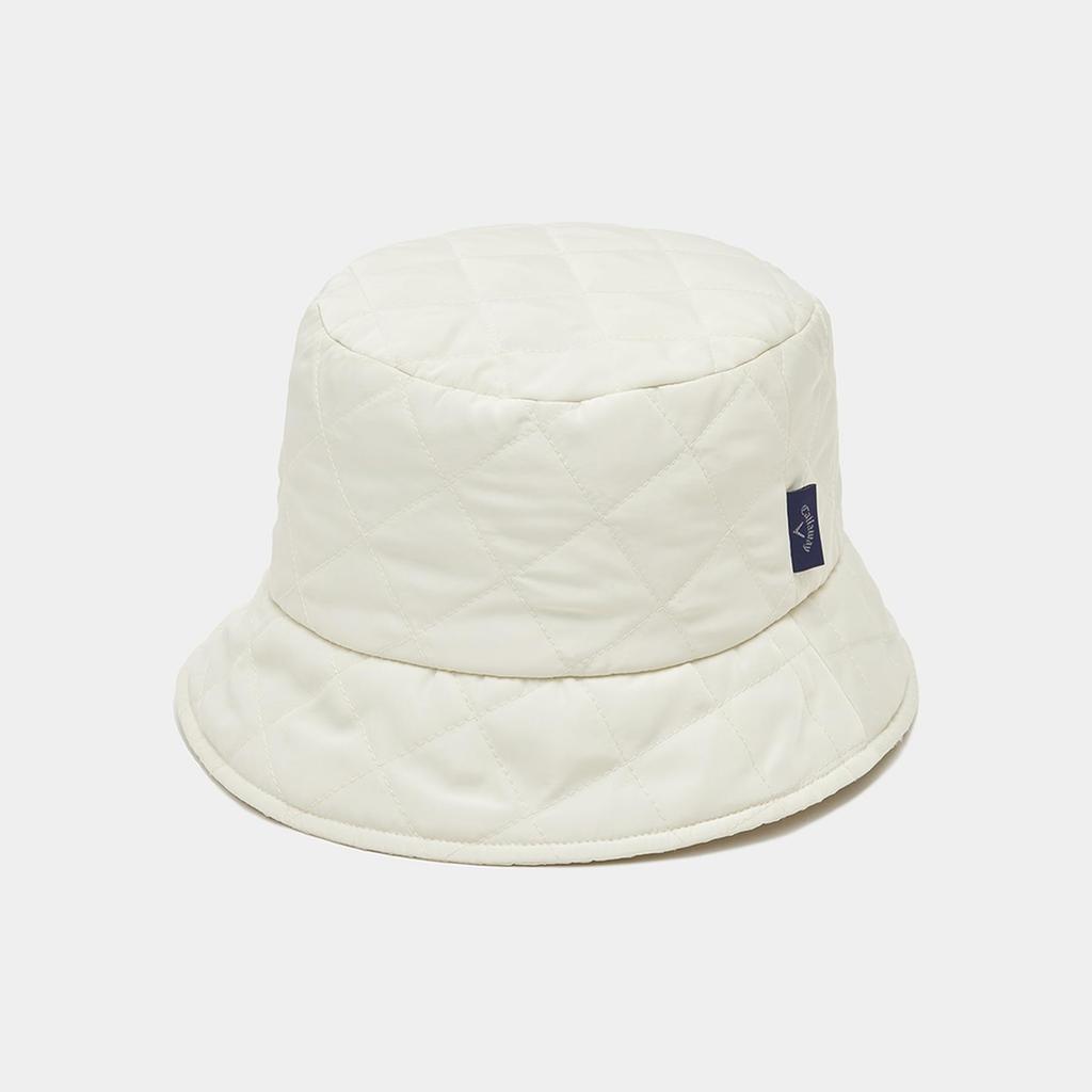[Callaway] Women's Bucket Hat (Quilted)  Golf Hat  C24291216 1030White