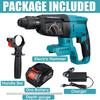 388VF Brushless Cordless Rotary Hammer Drill Multifunction Rechargeable Electric Hammer Impact Drill for Makita 18V Battery