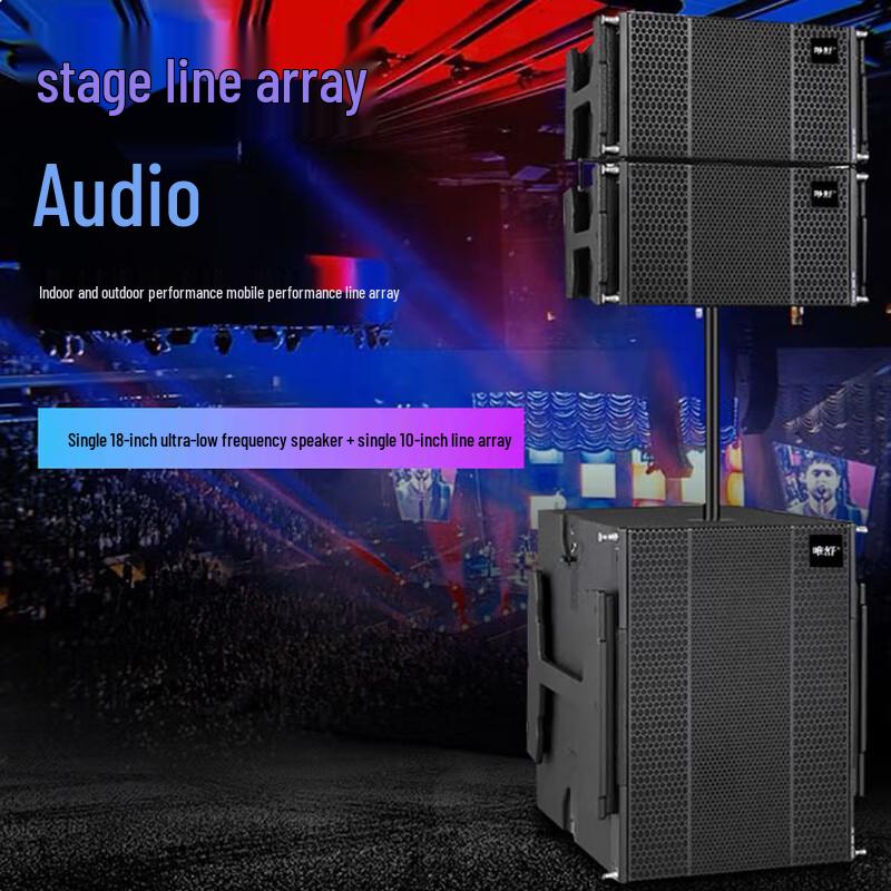 Weishu 10-Inch Passive Full-Range Line Array Speaker (CN version)