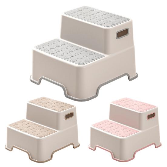 Туалетный стул-подставка Многофункциональный Регулируемый Нескользящая поверхность Эргономичный дизайн Для детей и взрослых Средство от запора