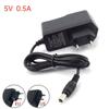 AC DC 5V 0.5A Power Supply Adapter US EU Plug LED Strip Light