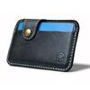 Retro Leather Card Wallet Men Business Bank Card Holder Thin Credit Card Case Convenient Small Cards