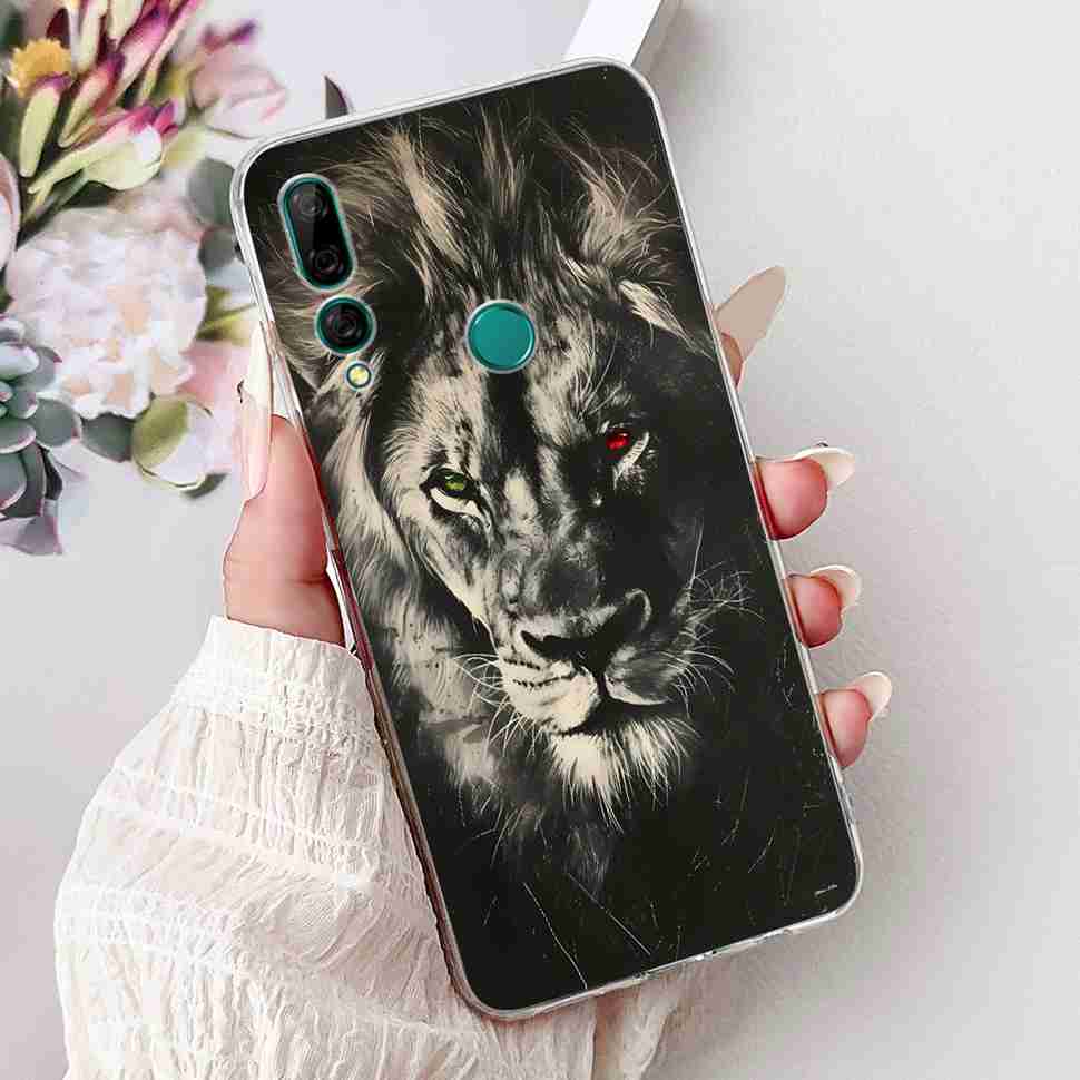 For Huawei Y9 Prime 2019 6.59" Case Soft Silicone Fashion Flowers TPU Cover For Huawei y9 Prime 2019 STK-L21 Bumper Shell Coque