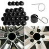 17mm 24PCS Car Tire Screw Covers Suitable For Volkswagen VW Golf MK4 Tires Screws External Dust Cover Protective Accessories