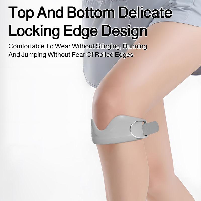 Adjustable Silicone Knee Pads for Sports NonSlip Decompression Patella Strap