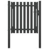 Day and Night - Day and Night Anthracite Gray Steel Garden Fence Gate 1x1.25 Cm