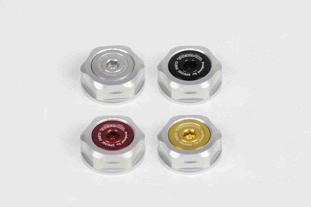 SP Takegawa Stem Nut Grom CBR250R CB400F Zoomer X Z125 Pro Silver/Black Etc. 06-02-0081