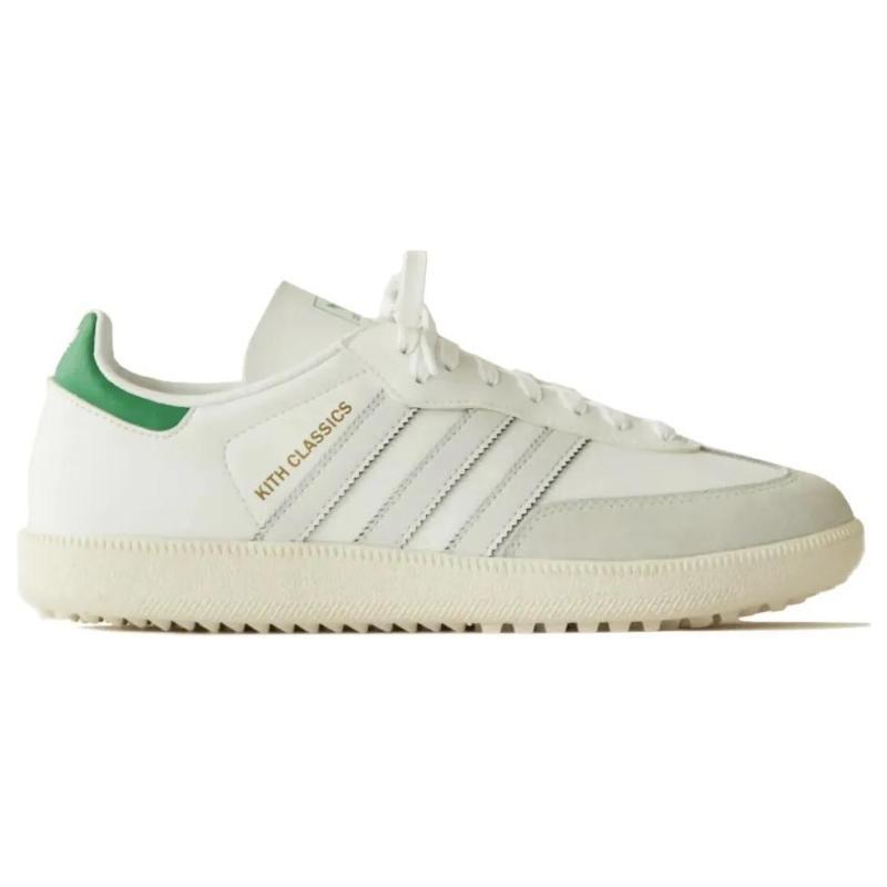 adidas Кроссовки Kith X Adidas Samba Без шипов для гольфа 'Белый Зеленый' IG5711