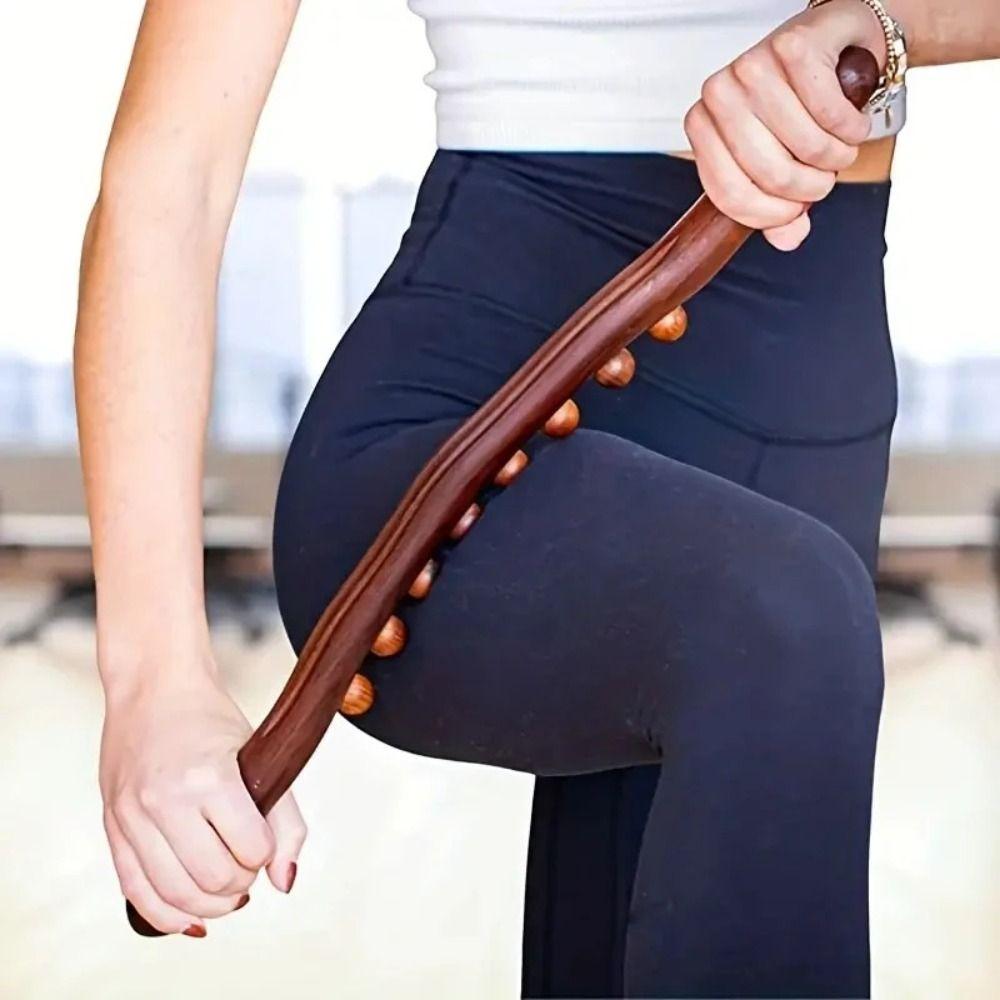 Ручной массажер Гуаша, акупрессурная точка, массажный брусок для шеи и брюшной полости от целлюлита