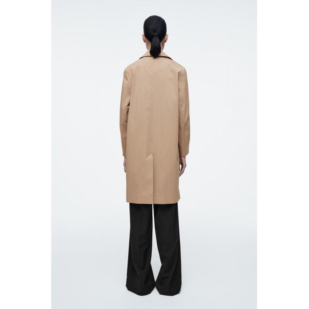 COS Японское хлопковое автомобильное пальто