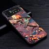 Чехол с зимними огнями для Samsung Galaxy Z Flip3 5G Flip4, черный жесткий чехол для мобильного телефона Z Flip 3 4, роскошный чехол из ПК Zflip3 Coque