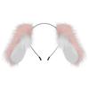 Cute plush floppy-eared dog headband and hair clip Lolita Simulated rabbit ear headband cosplay Prop Animal Ears