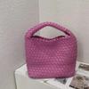 2022 Women's Woven Basket Tote Handbag - Fashionable Shoulder Bag